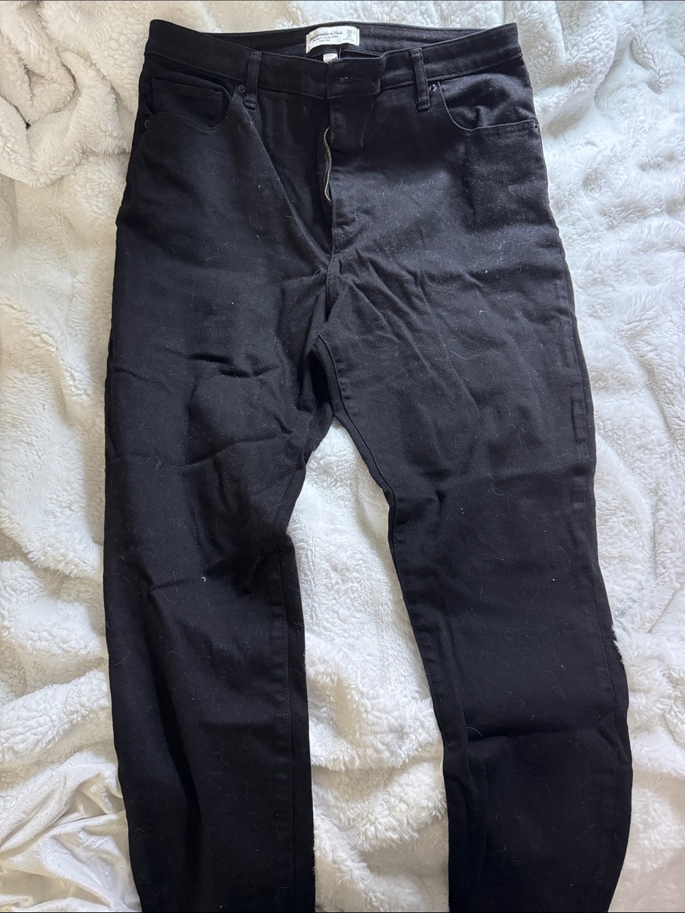Abercrombie & Fitch Black Curve Love Skinny Jeans